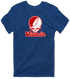Wisconsin Stealie Premium Unisex T-Shirt — Design: University of Wisconsin — Navy
