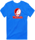 Wisconsin Stealie Premium Unisex T-Shirt — Design: University of Wisconsin — Royal