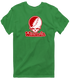 Wisconsin Stealie Premium Unisex T-Shirt — Design: University of Wisconsin — Irish Green