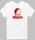 Wisconsin Stealie Premium Unisex T-Shirt — Design: University of Wisconsin — White