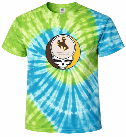 University of Wyoming Stealie Tie-Dye T-Shirt