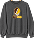 Wyoming Stealie Premium Unisex Crewneck — Design: University of Wyoming — Dark Heather