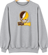 Wyoming Stealie Premium Unisex Crewneck — Design: University of Wyoming — Sport Grey