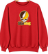Wyoming Stealie Premium Unisex Crewneck — Design: University of Wyoming — Red