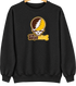Wyoming Stealie Premium Unisex Crewneck — Design: University of Wyoming — Black