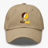 Wyoming Stealie Premium Unisex Dad Hat — Design: University of Wyoming — Khaki