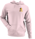 Wyoming Stealie Premium Unisex Hoodie — Design: University of Wyoming — Light Pink