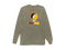 Wyoming Stealie Premium Unisex Long-Sleeve — Design: University of Wyoming — Sandstone