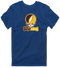 Wyoming Stealie Premium Unisex T-Shirt — Design: University of Wyoming — Navy