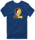 Wyoming Stealie Premium Unisex T-Shirt — Design: University of Wyoming — Navy