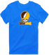 Wyoming Stealie Premium Unisex T-Shirt — Design: University of Wyoming — Royal