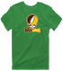 Wyoming Stealie Premium Unisex T-Shirt — Design: University of Wyoming — Irish Green