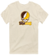 Wyoming Stealie Premium Unisex T-Shirt — Design: University of Wyoming — Sand