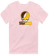 Wyoming Stealie Premium Unisex T-Shirt — Design: University of Wyoming — Light Pink