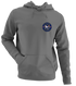 New York Football Dancing Bear - Premium Grateful Dead Left Chest Hoodie - Charcoal