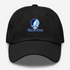 Upper Iowa Stealie Premium Unisex Dad Hat — Design: Upper Iowa University — Black