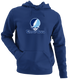 Upper Iowa Stealie Premium Unisex Hoodie — Design: Upper Iowa University — Navy