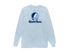 Upper Iowa Stealie Premium Unisex Long-Sleeve — Design: Upper Iowa University — Chambray