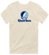 Upper Iowa Stealie Premium Unisex T-Shirt — Design: Upper Iowa University — Sand