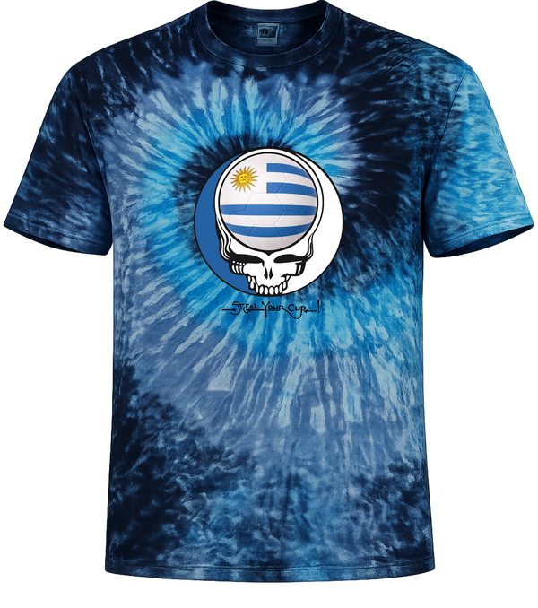 Uruguay FIFA World Cup Stealie Tie-Dye T-Shirt