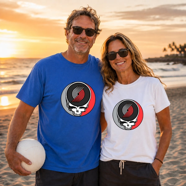 Portland Trailblazers Grateful Dead T-Shirt