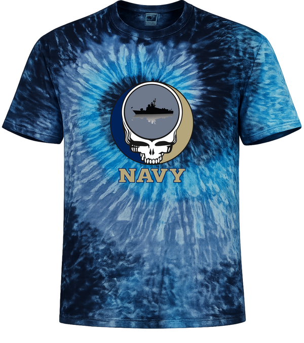 US Naval Academy Stealie Tie-Dye T-Shirt