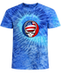 USA FIFA World Cup Stealie Tie-Dye T-Shirt