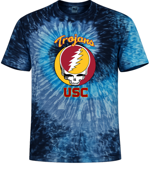 USC Stealie Tie-Dye T-Shirt