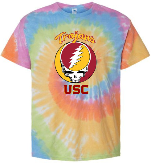 USC Stealie Tie-Dye T-Shirt