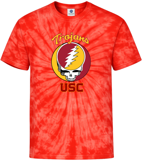 USC Stealie Tie-Dye T-Shirt