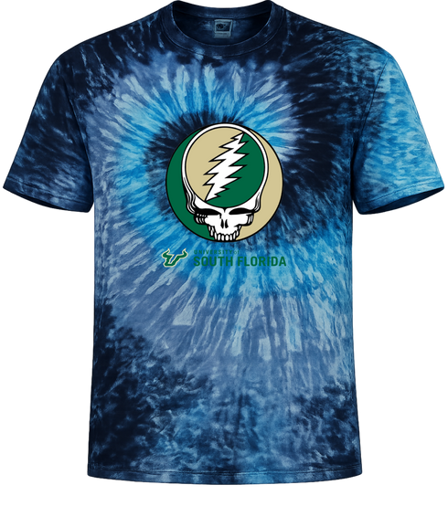USF Stealie Tie-Dye T-Shirt