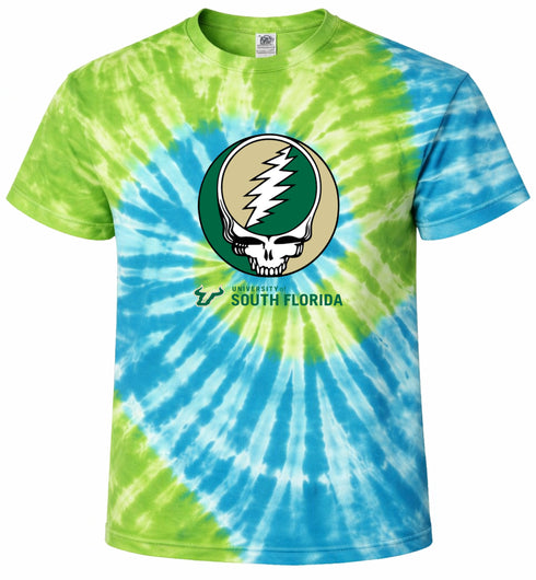USF Stealie Tie-Dye T-Shirt