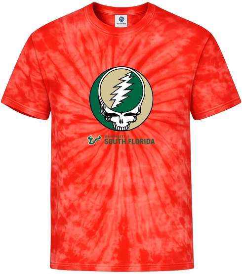 USF Stealie Tie-Dye T-Shirt
