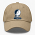 Utah Stealie Premium Unisex Dad Hat — Design: Utah State University — Khaki