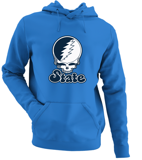 Utah Stealie Premium Unisex Hoodie — Design: Utah State University — Heather Royal
