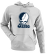 Utah Stealie Premium Unisex Hoodie — Design: Utah State University — Sport Grey