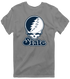 Utah Stealie Premium Unisex T-Shirt — Design: Utah State University — Dark Heather