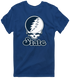 Utah Stealie Premium Unisex T-Shirt — Design: Utah State University — Navy