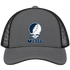 Utah Stealie Premium Unisex Trucker Cap — Design: Utah State University — Charcoal/Black