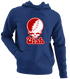 Utah Stealie Premium Unisex Hoodie — Design: Utah University of — Navy