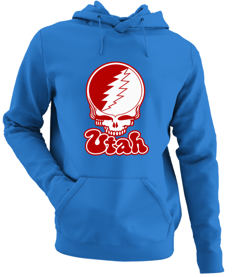 Utah Stealie Premium Unisex Hoodie — Design: Utah University of — Heather Royal