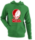 Utah Stealie Premium Unisex Hoodie — Design: Utah University of — Irish Green