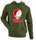 Utah Stealie Premium Unisex Hoodie — Design: Utah University of — Military Green