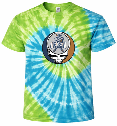 Utah State University Stealie Tie-Dye T-Shirt