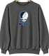 Utah Stealie Premium Unisex Crewneck — Design: Utah State University — Dark Heather