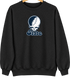 Utah Stealie Premium Unisex Crewneck — Design: Utah State University — Black
