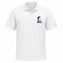 Utah Stealie Premium Unisex Polo — Design: Utah State University — White