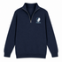 Utah Stealie Premium Unisex Quarter-Zip — Design: Utah State University — Navy