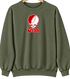 Utah Stealie Premium Unisex Crewneck — Design: Utah University of — Military Green