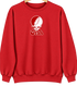 Utah Stealie Premium Unisex Crewneck — Design: Utah University of — Red